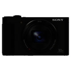 Sony Cyber-Shot DSC-HX90 Camera, HD 1080p, 18.2 MP, 30x Optical Zoom, Wi-Fi, NFC, OLED EVF, 3 Tilting Screen